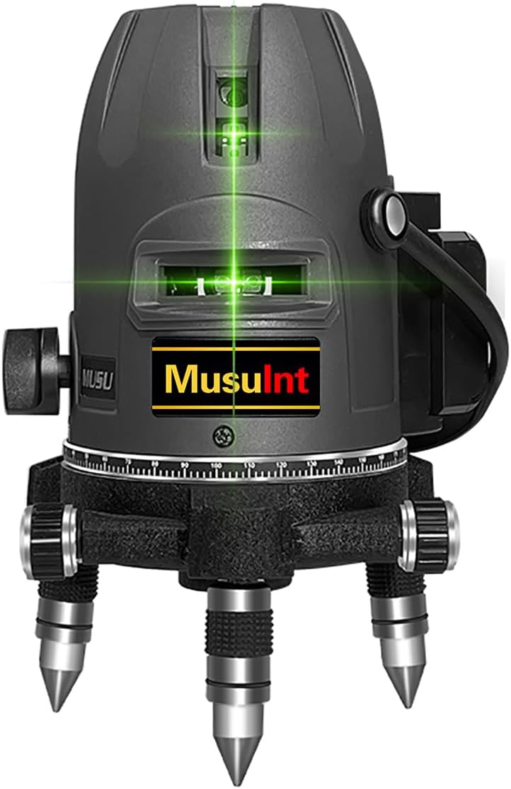 Laser Level Outdoor Bright Green - Niveau laser vert extérieur 5 lignes