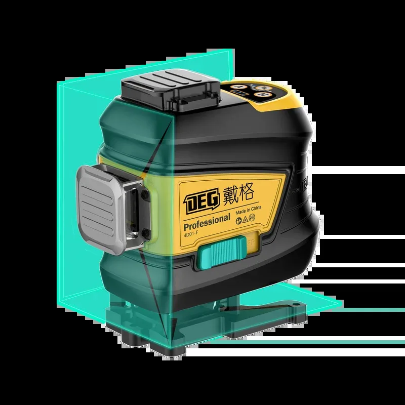Green Beam Laser Level 12 Line - DEG 4D01-F12D, outil laser à 12