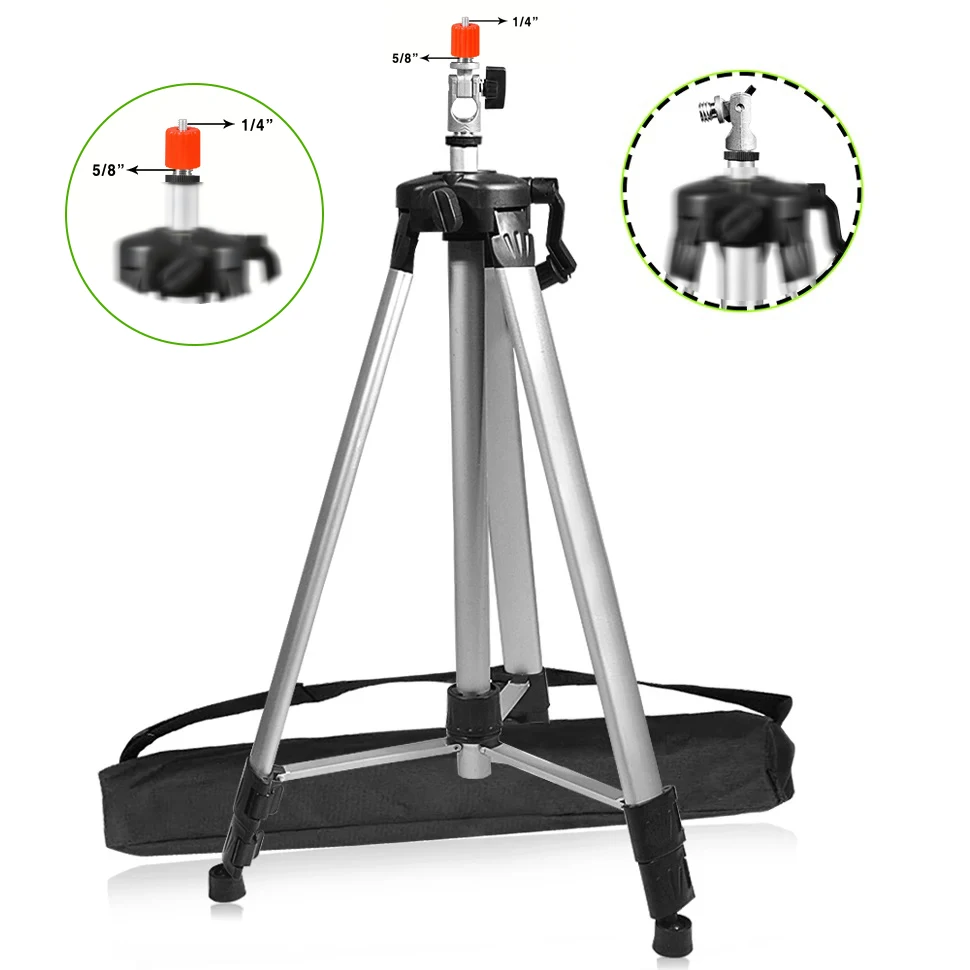 Laser Level Tripod Stand 1.5M - Clubiona 950g 2 livres poids net