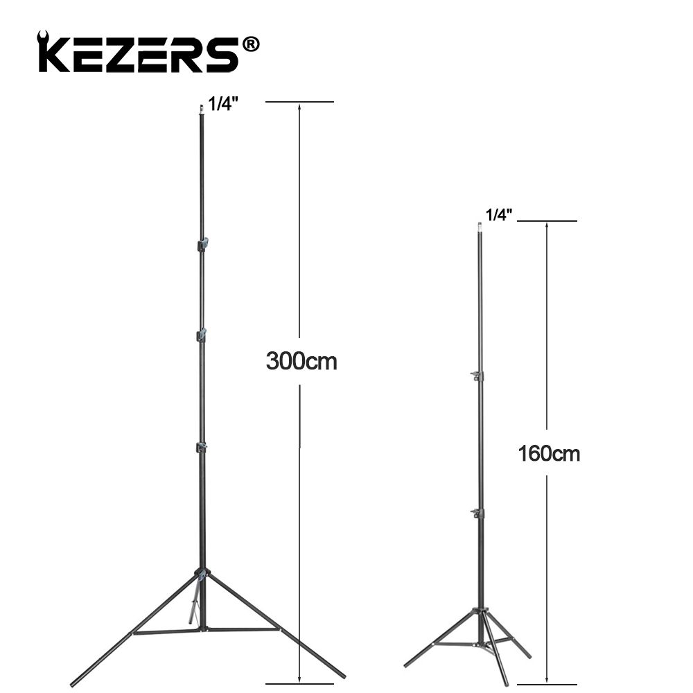 Laser Level Tripod Stand 1.5M - KEZERS-Trépied de niveau laser réglable, 1.6m/3m,