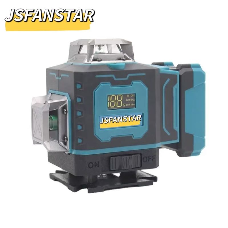 Cross Line Laser 360 Degree - Niveau laser 4D rotatif 360° à