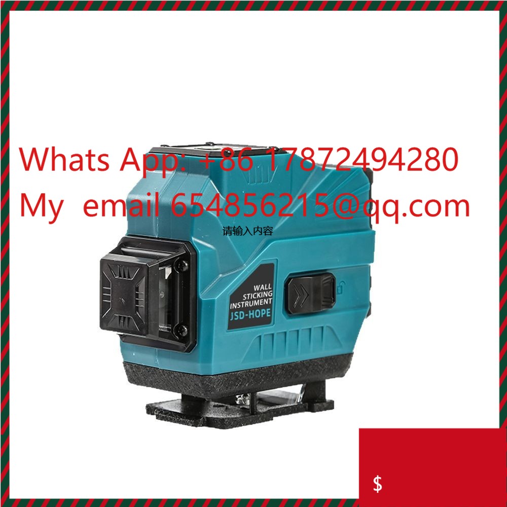 Laser Level Outdoor Bright Green - Niveau laser infrarouge Type-C, faisceau vert,