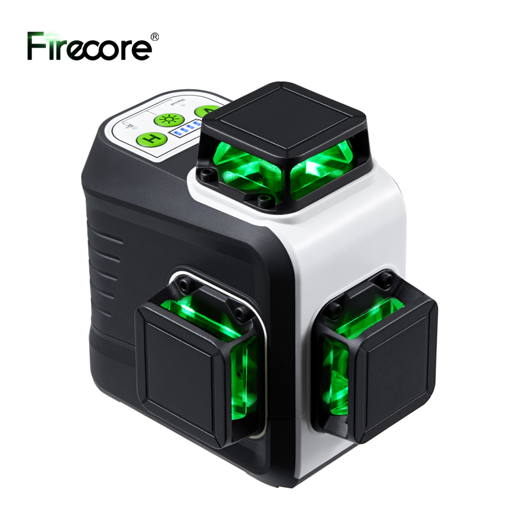 Laser Level 3D Cross Line Self Leveling - FIRECORE 360 niveau Laser 12 lignes