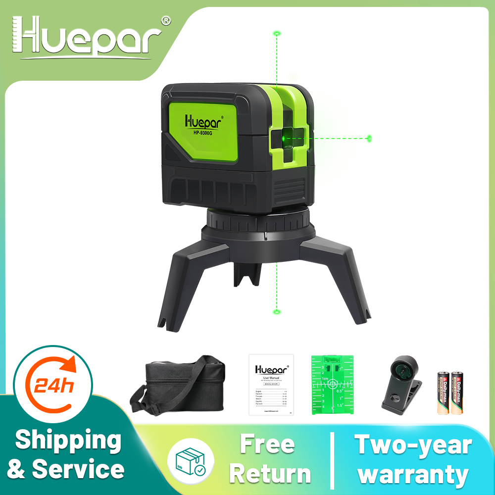 Line Laser Level Magnetic Bracket - Huepar-Niveau laser à faisceau vert à