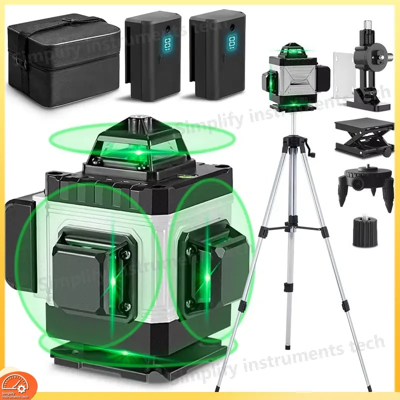 Niveau laser 16 lignes avec té - Cross Line Laser 360 Degree avis et prix