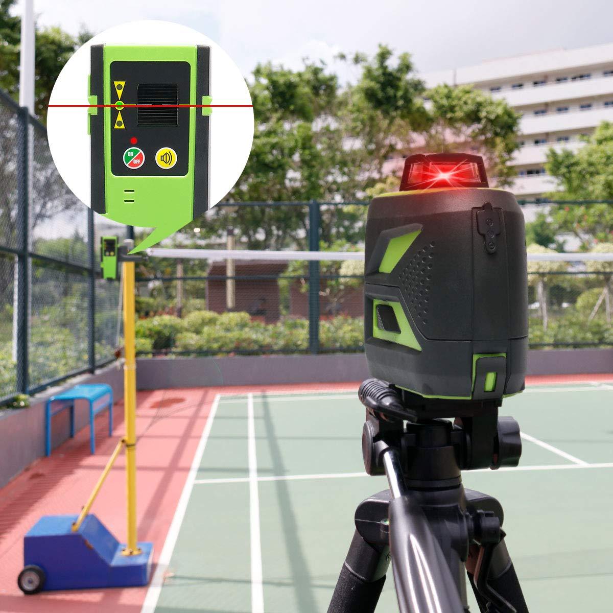Niveau laser croisé 3D 603CR à - Laser Level 3D Cross Line Self Leveling avis et prix