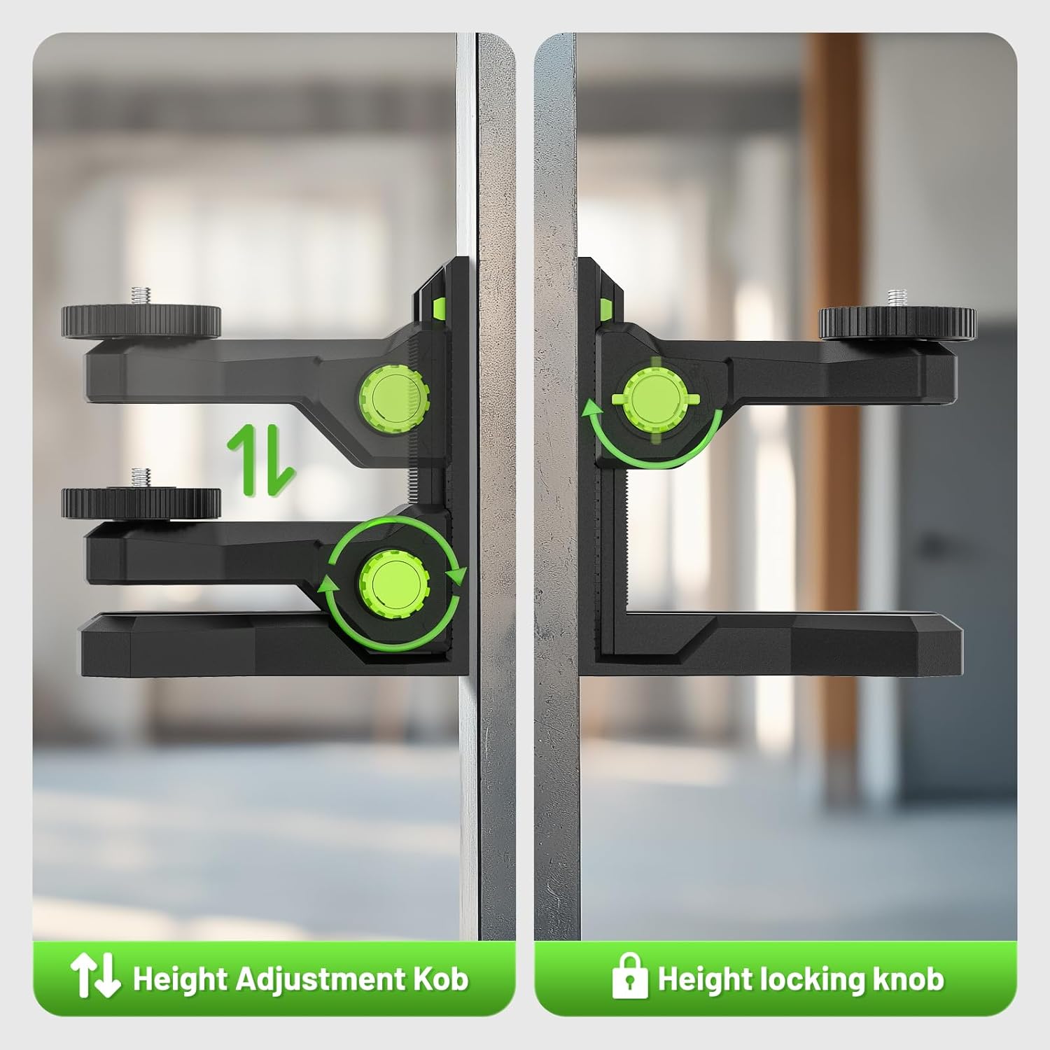 Support de réglage fin Huepar  - Line Laser Level Magnetic Bracket avis et prix