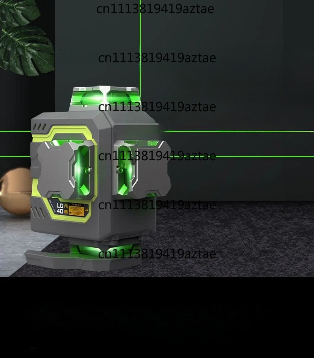 Niveau laser 16 lignes 360° au - Laser Level 4D 16 Line Green avis et prix