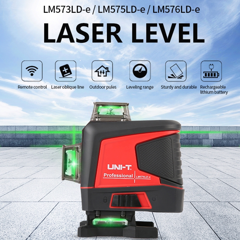 Niveau laser UNI-T LM573LD-E 1 - Green Beam Laser Level 12 Line avis et prix