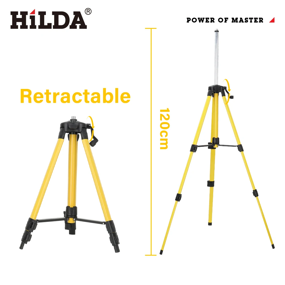 Trépied pour niveau laser HILD - Laser Level Tripod Stand 1.5M avis et prix
