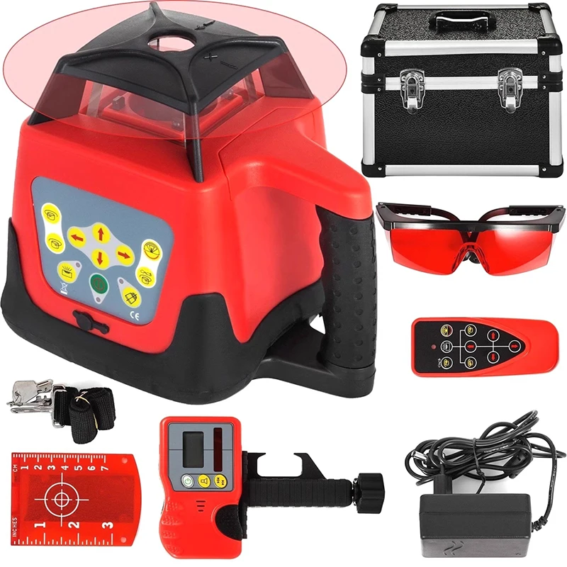 360 °   Niveau laser rotatif r - Rotary Laser Level 500M Range avis et prix