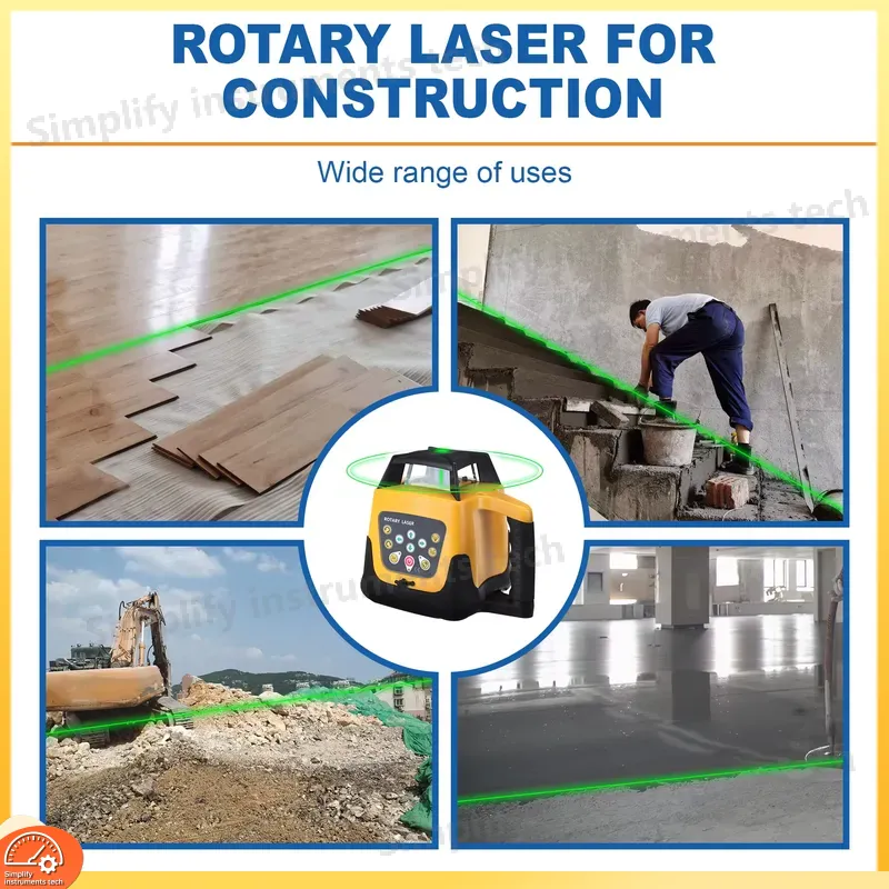 Niveau laser rotatif à faiscea - Rotary Laser Level 500M Range avis et prix