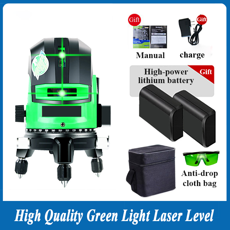 Haute précision 4d Strong Ligh - Laser Level 3D Cross Line Self Leveling avis et prix