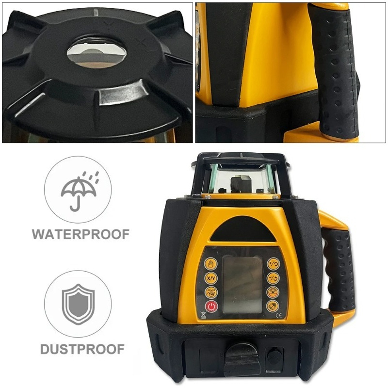 Niveau laser rotatif auto-nive - Rotary Laser Level 500M Range avis et prix
