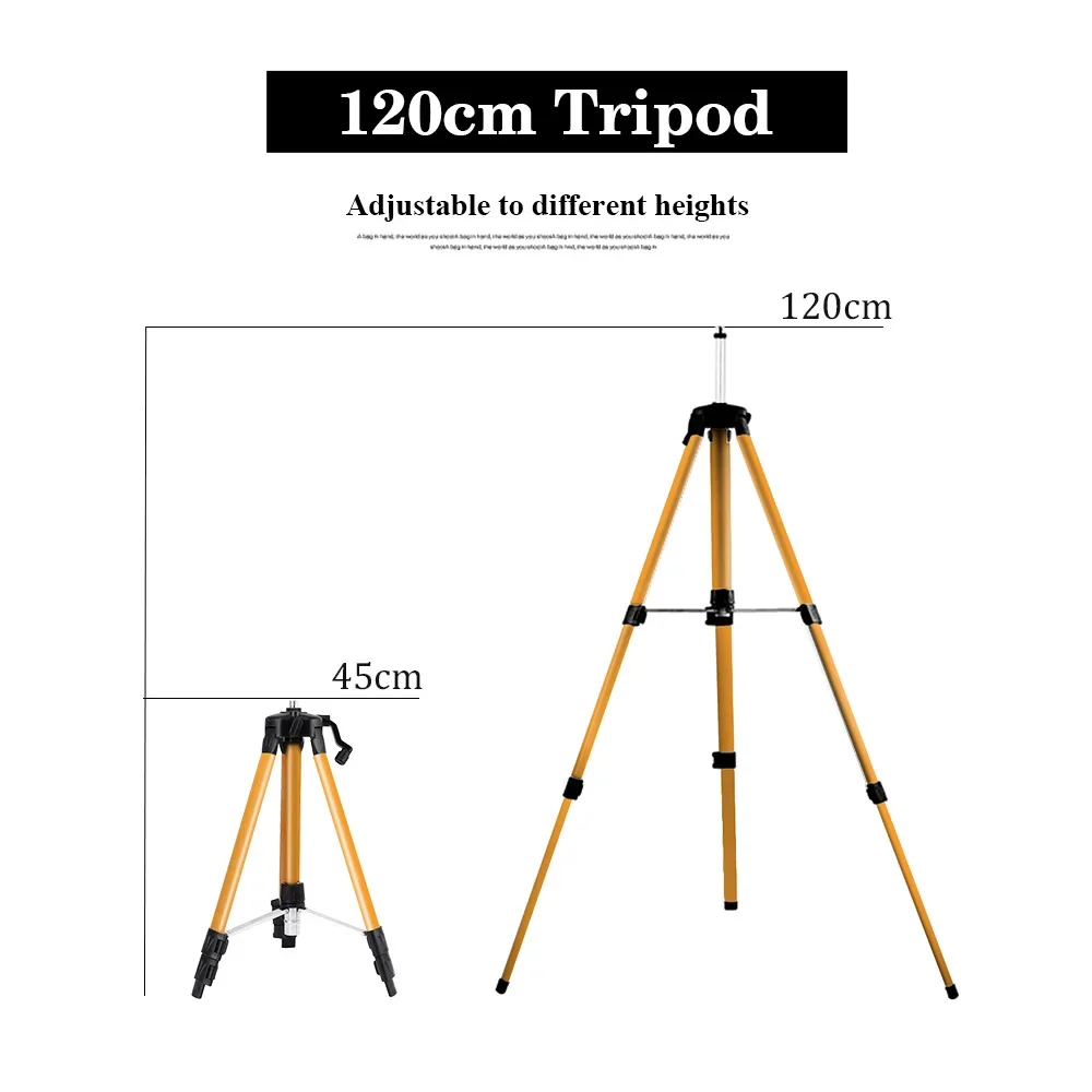 Trépied pour niveau laser 1,2/ - Laser Level Tripod Stand 1.5M avis et prix