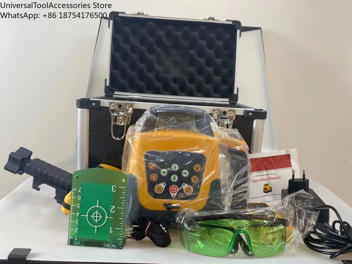 Niveau laser rotatif 3D à fais - Rotary Laser Level 500M Range avis et prix