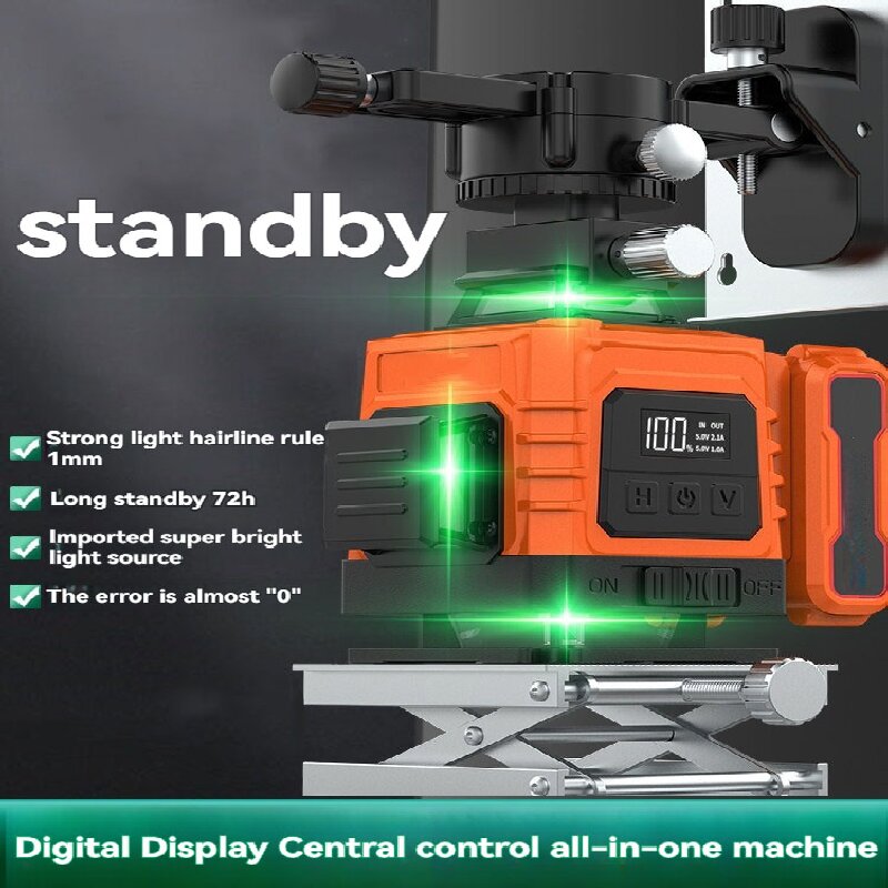 Niveau laser vert 12 lignes 36 - Laser Level Outdoor Bright Green avis et prix