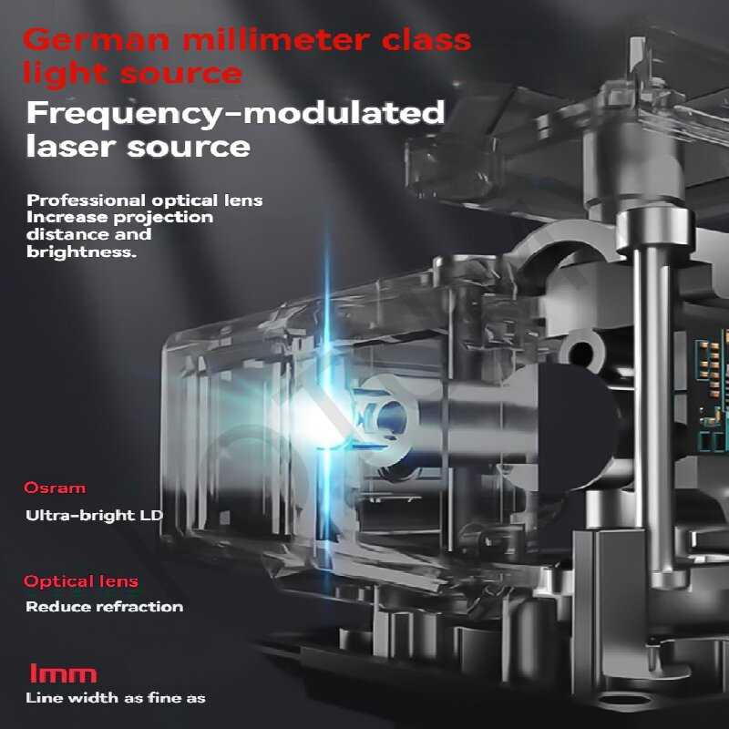Niveau laser vert 12 lignes 36 - Laser Level Outdoor Bright Green avis et prix