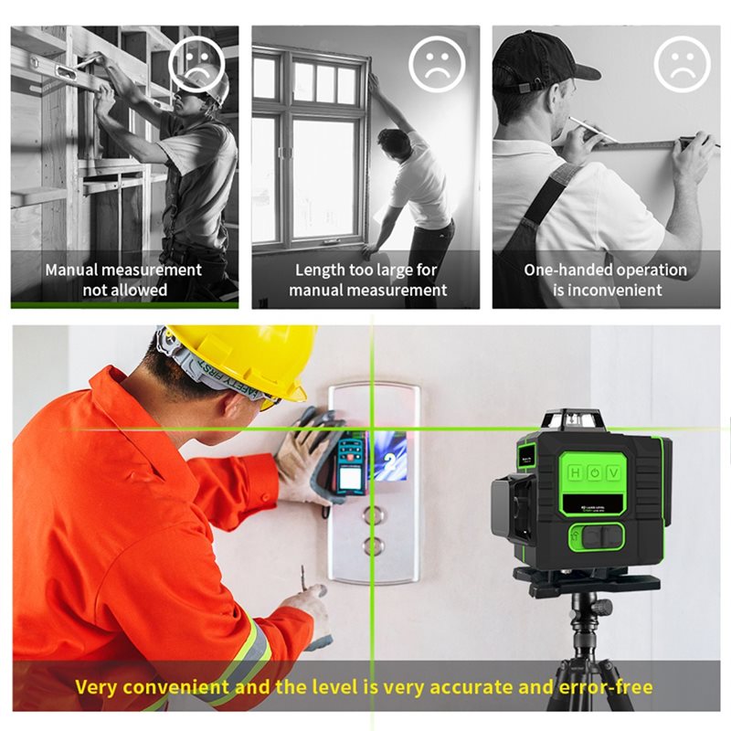 Niveau laser vert 12 lignes ul - Laser Level Outdoor Bright Green avis et prix