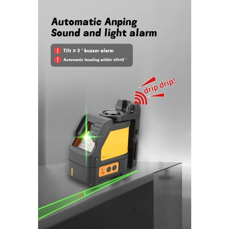 Niveau laser vert 2 lignes 088 - Line Laser Level Magnetic Bracket avis et prix