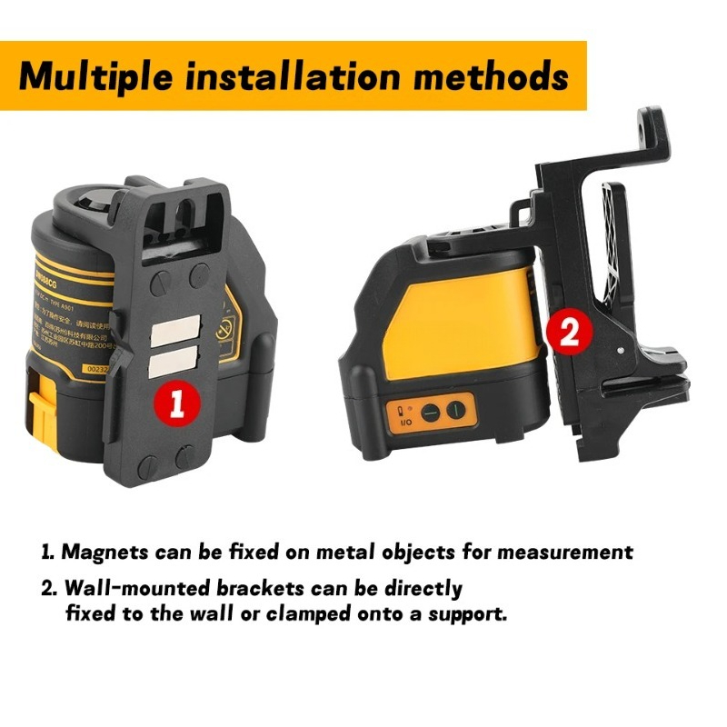 Niveau laser vert 2 lignes 088 - Line Laser Level Magnetic Bracket avis et prix