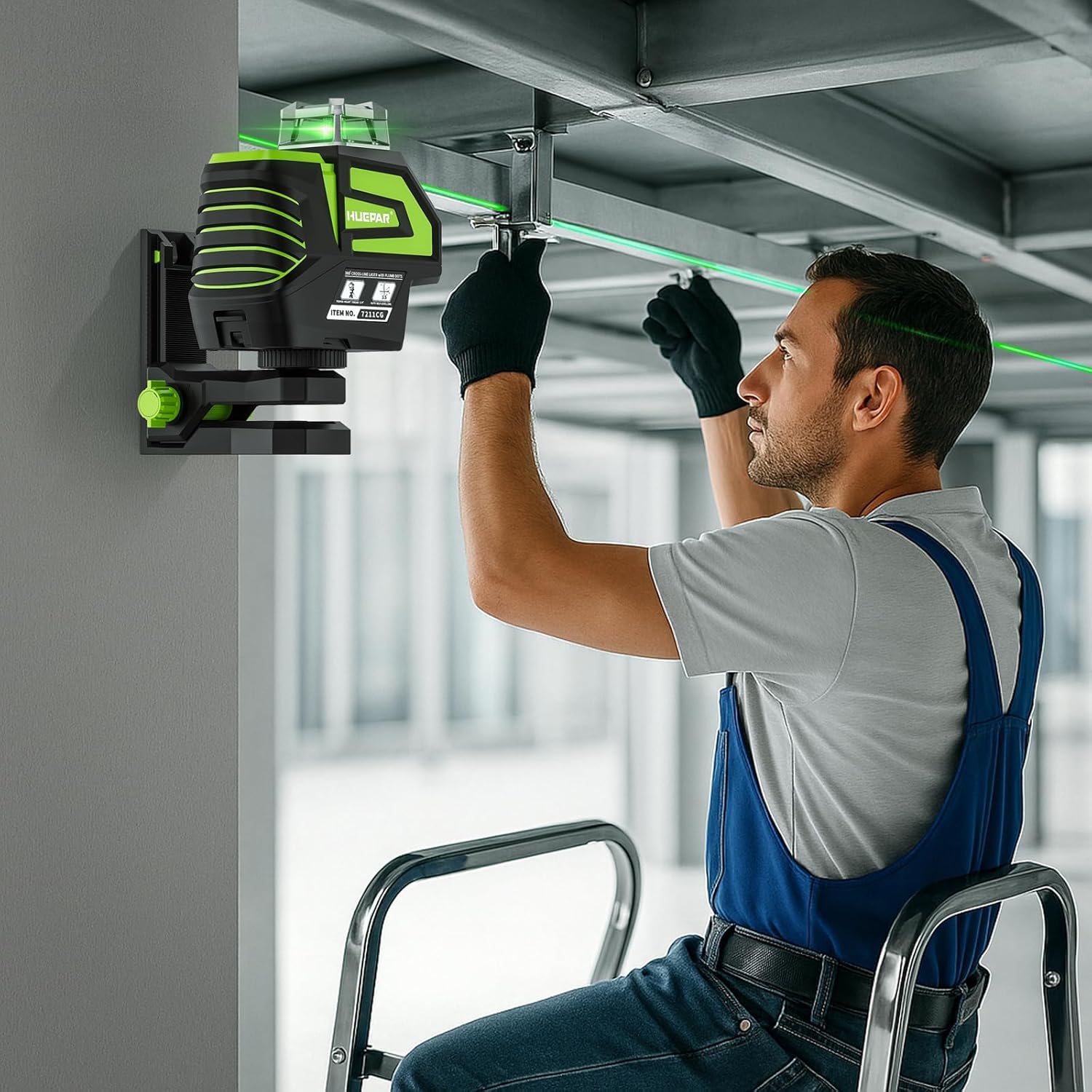 Support de réglage fin Huepar  - Line Laser Level Magnetic Bracket avis et prix