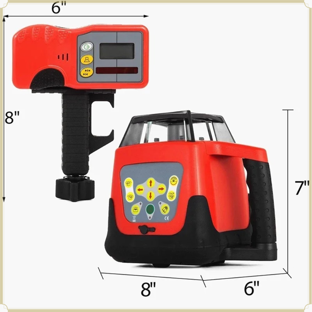 360 °   Niveau laser rotatif r - Rotary Laser Level 500M Range avis et prix