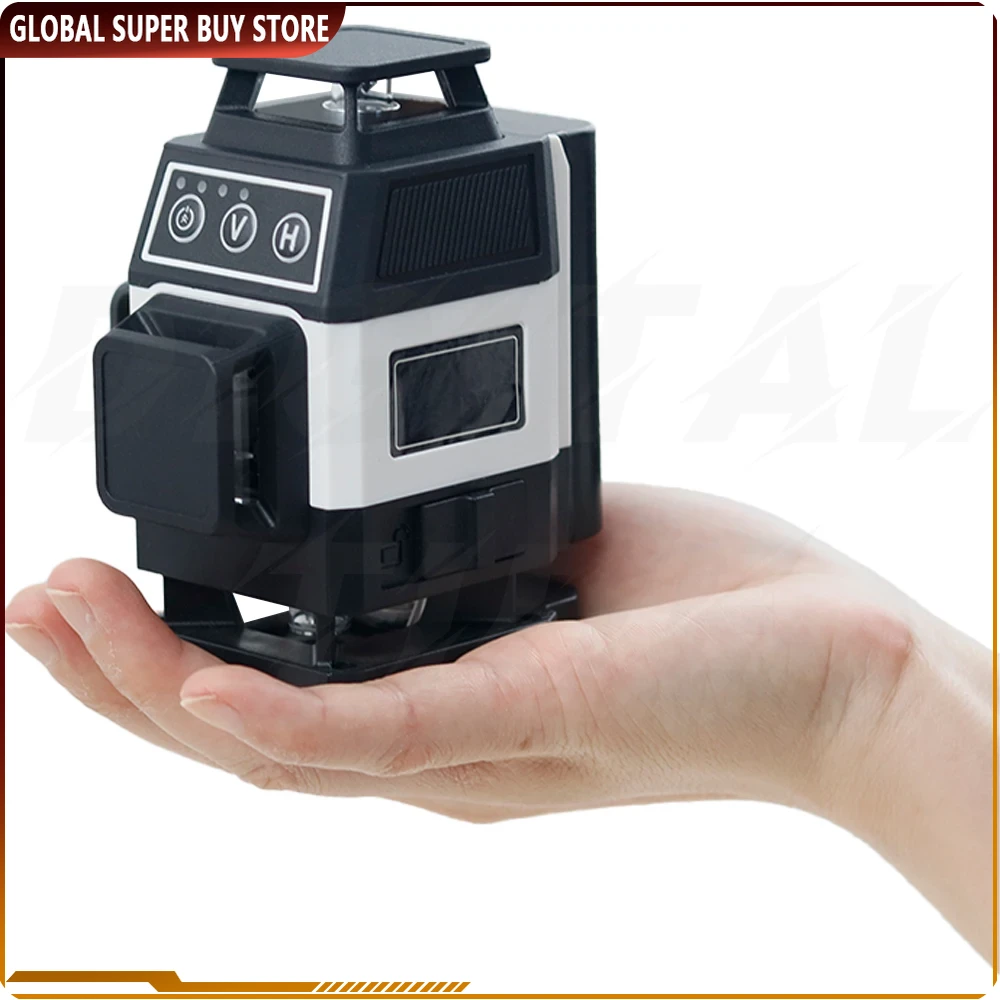 Mini niveau laser 12/16 lignes - Laser Level 3D Cross Line Self Leveling avis et prix