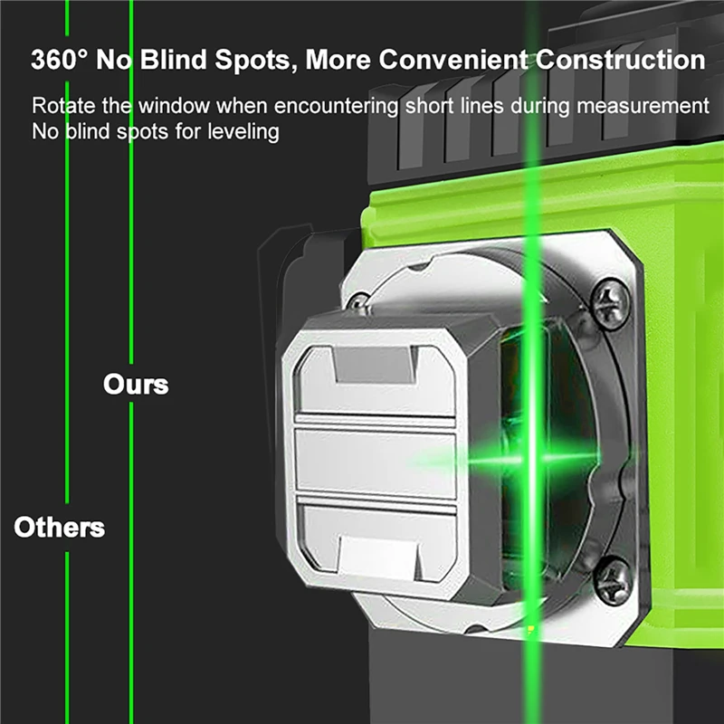 Niveau Laser 8/12/16 lignes 4D - Green Beam Laser Level 12 Line avis et prix