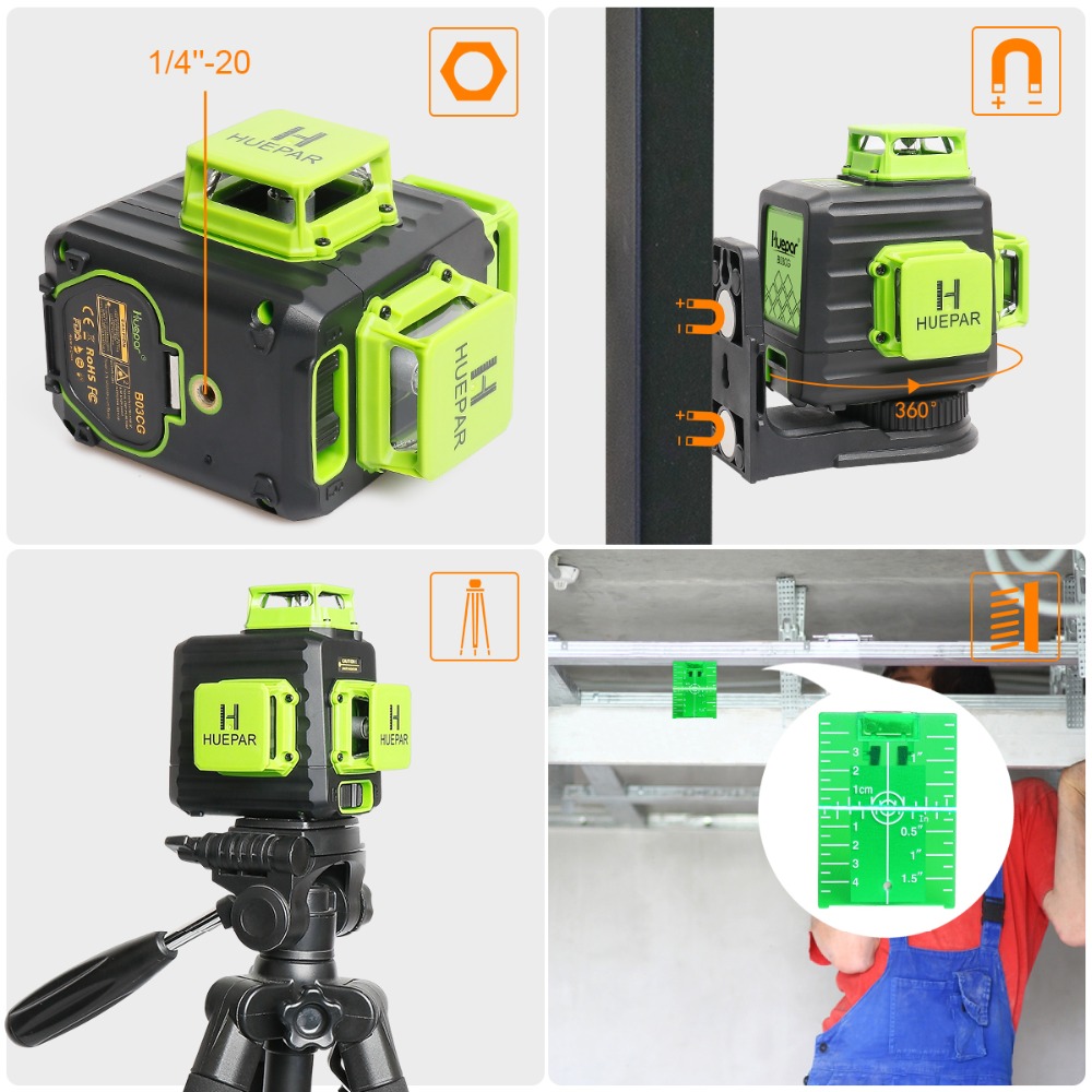 B03CG : étui de transport rigi - Green Beam Laser Level 12 Line avis et prix
