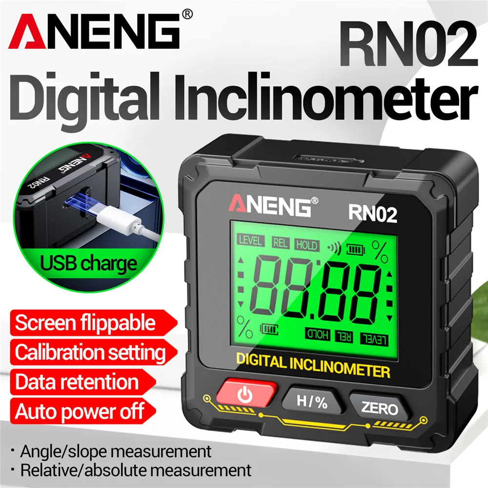 Détecteur d'angle numérique ma - Laser Level Rechargeable Usb avis et prix