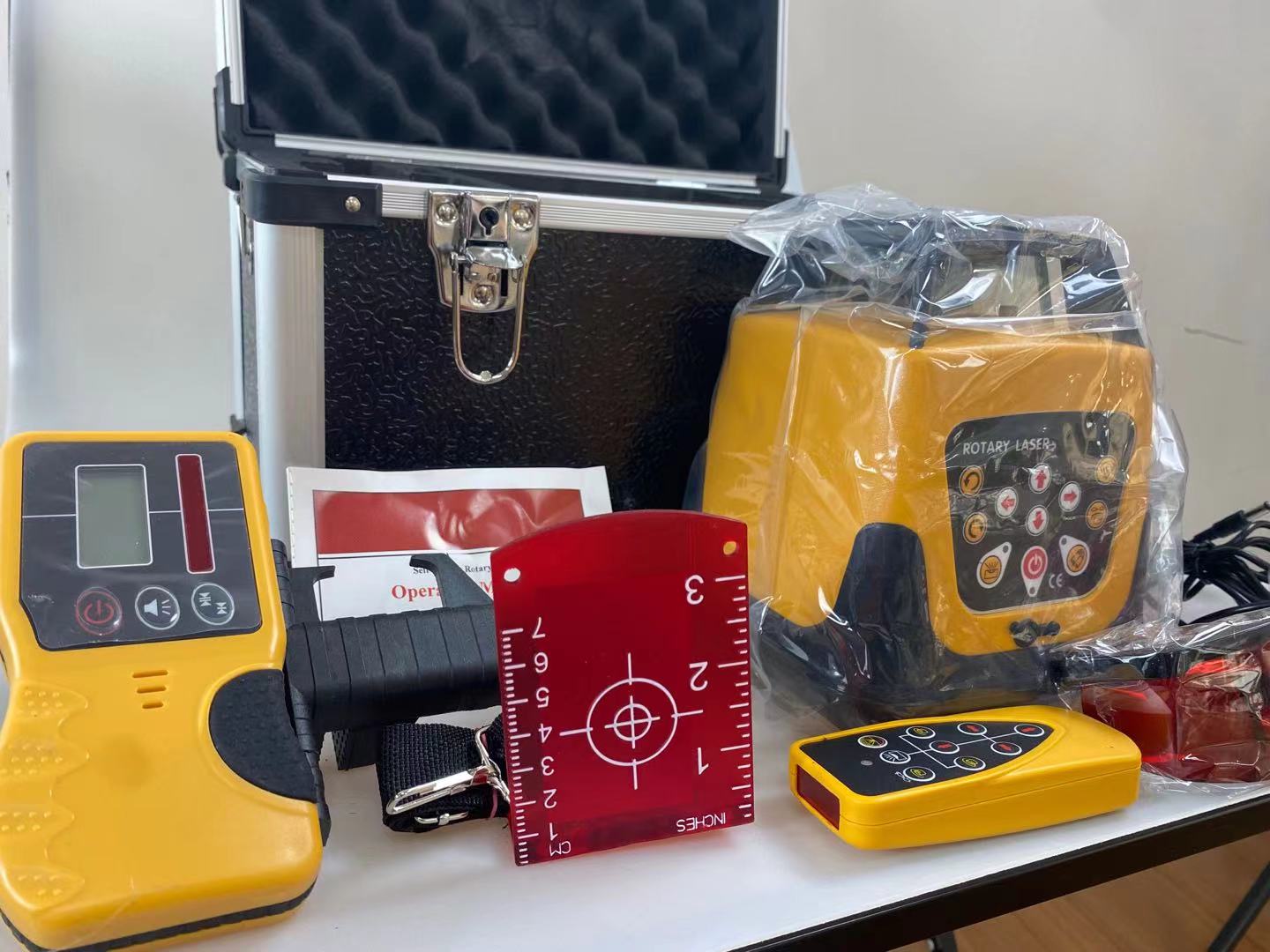 Niveau laser rotatif 360° à fa - Rotary Laser Level 500M Range avis et prix