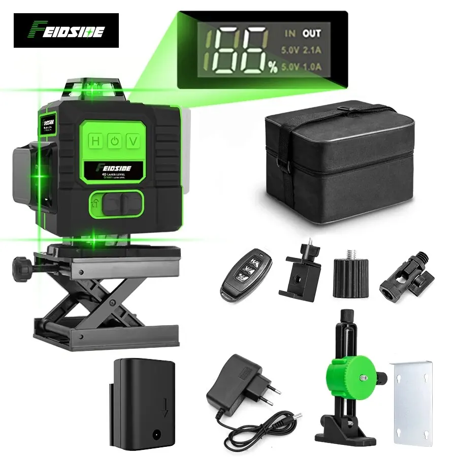 Niveau laser vert 4D/3D FEIDSI - Laser Level Outdoor Bright Green avis et prix