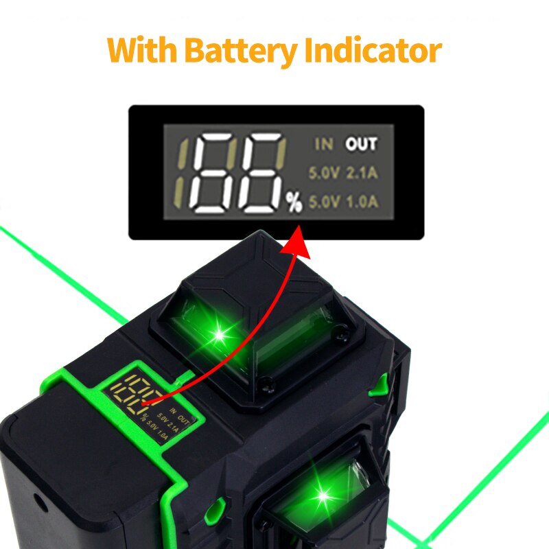 Niveau laser vert 4D/3D FEIDSI - Laser Level Outdoor Bright Green avis et prix