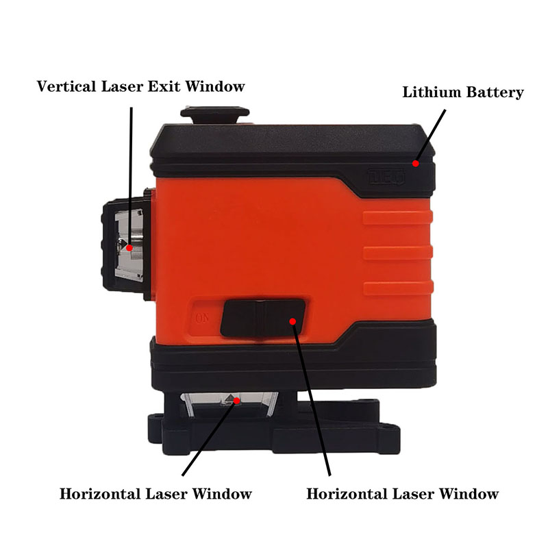 Niveau laser rotatif à faiscea - Green Beam Laser Level 12 Line avis et prix