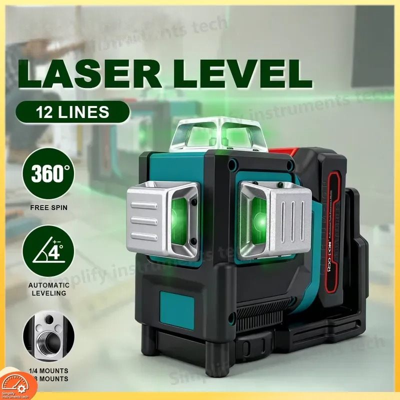 Niveau laser auto-nivelant 3D  - Laser Level 3D Cross Line Self Leveling avis et prix