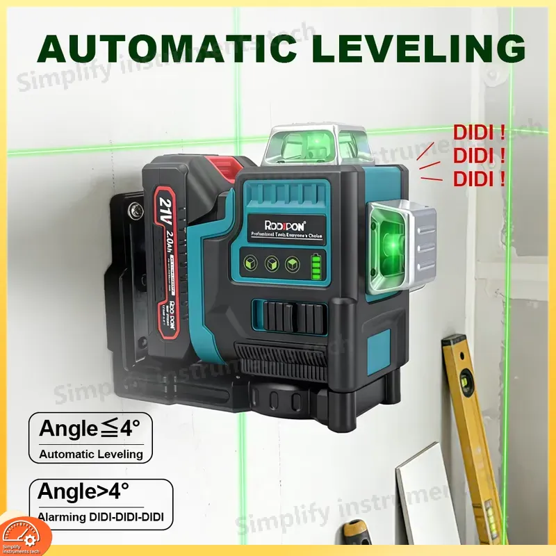 Niveau laser auto-nivelant 3D  - Laser Level 3D Cross Line Self Leveling avis et prix