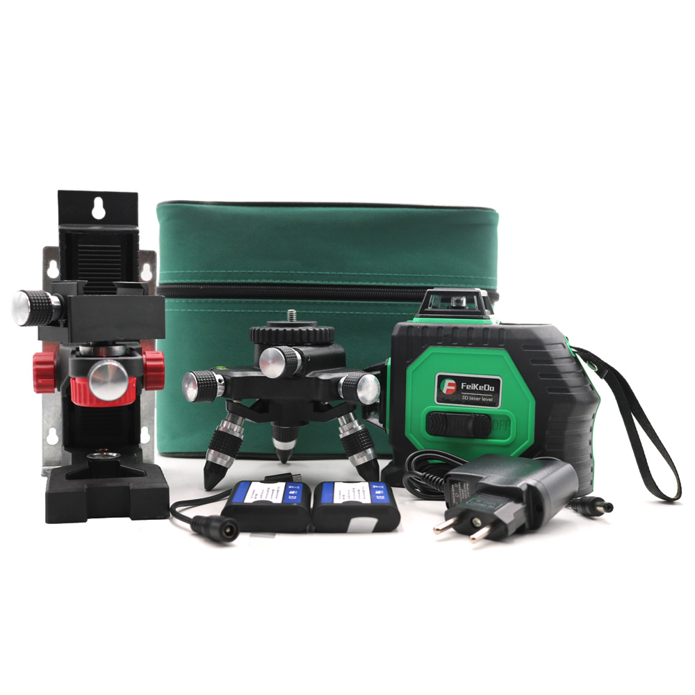 Niveau laser 3D vertical et ho - Laser Level 3D Cross Line Self Leveling avis et prix