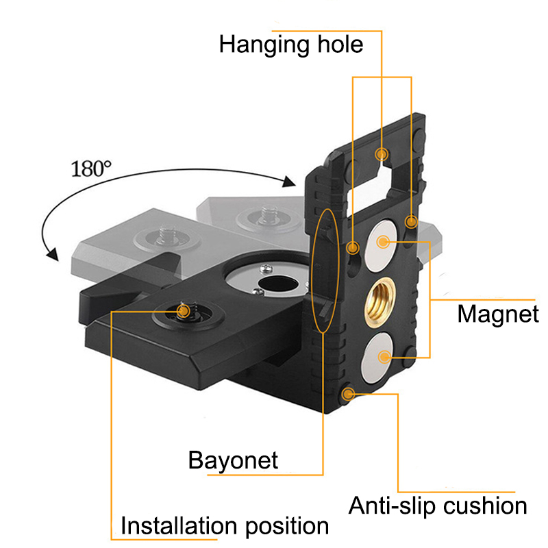 Support monté Interface niveau - Line Laser Level Magnetic Bracket avis et prix