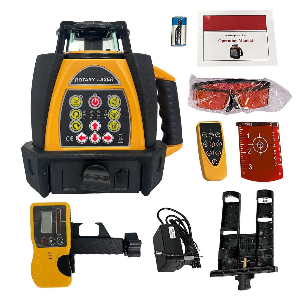 Niveau laser rotatif HEIPOE 20 - Rotary Laser Level 500M Range avis et prix