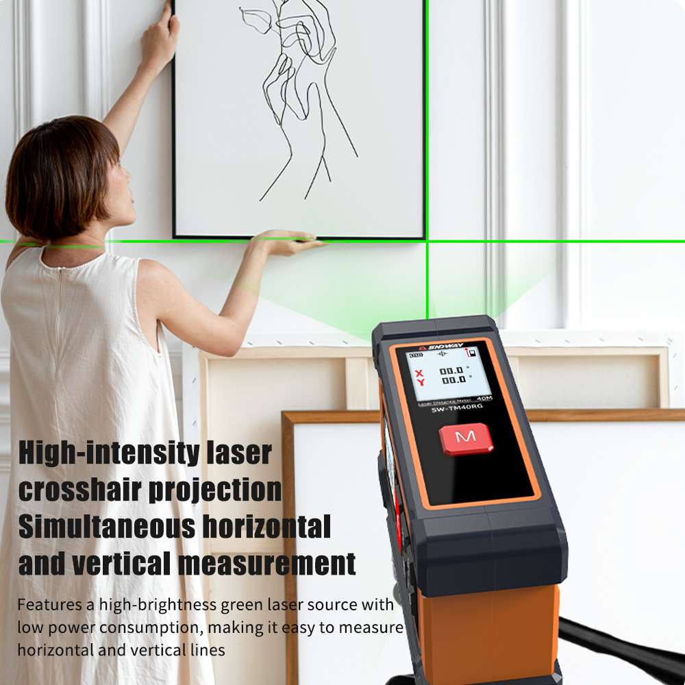 SNDWAY Télémètre laser 4-en-1  - Laser Level Rechargeable Usb avis et prix