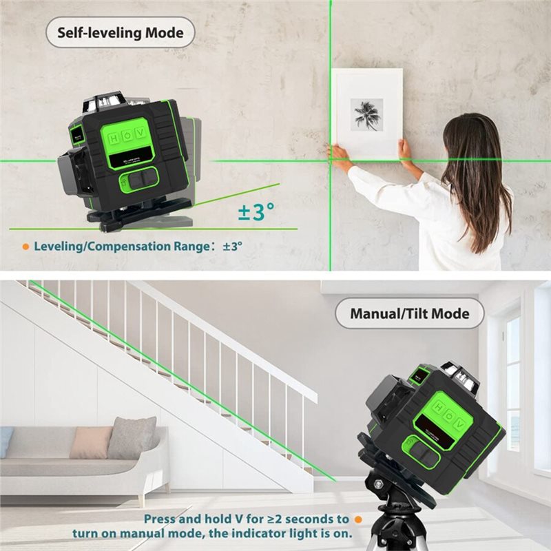 Niveau laser vert ultra-lumine - Laser Level Outdoor Bright Green avis et prix