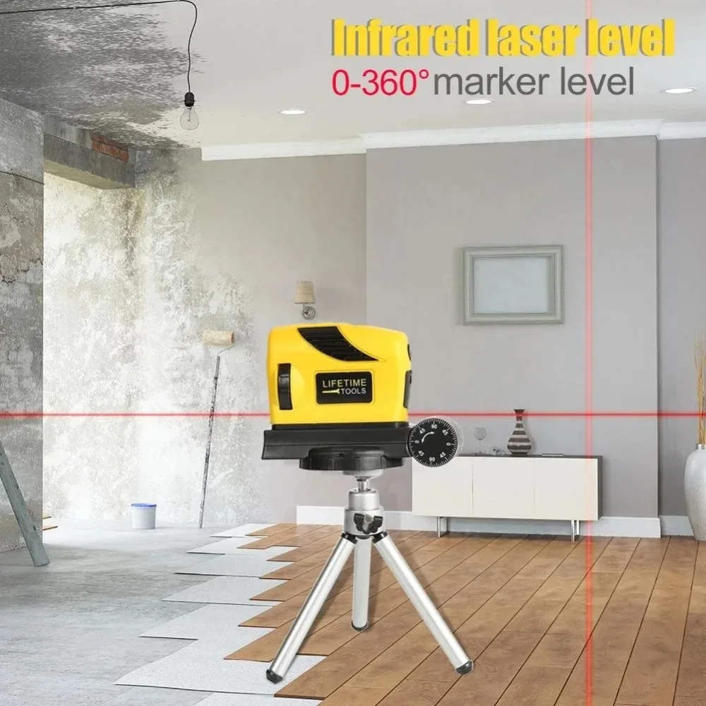 Niveau laser infrarouge à fais - Cross Line Laser 360 Degree avis et prix