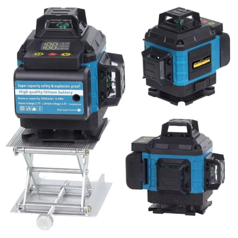 Niveau Laser numérique 16 lign - Laser Level 4D 16 Line Green avis et prix