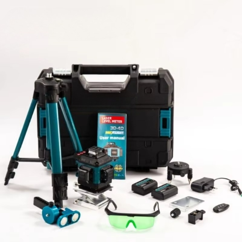 Niveau Laser numérique 16 lign - Laser Level 4D 16 Line Green avis et prix
