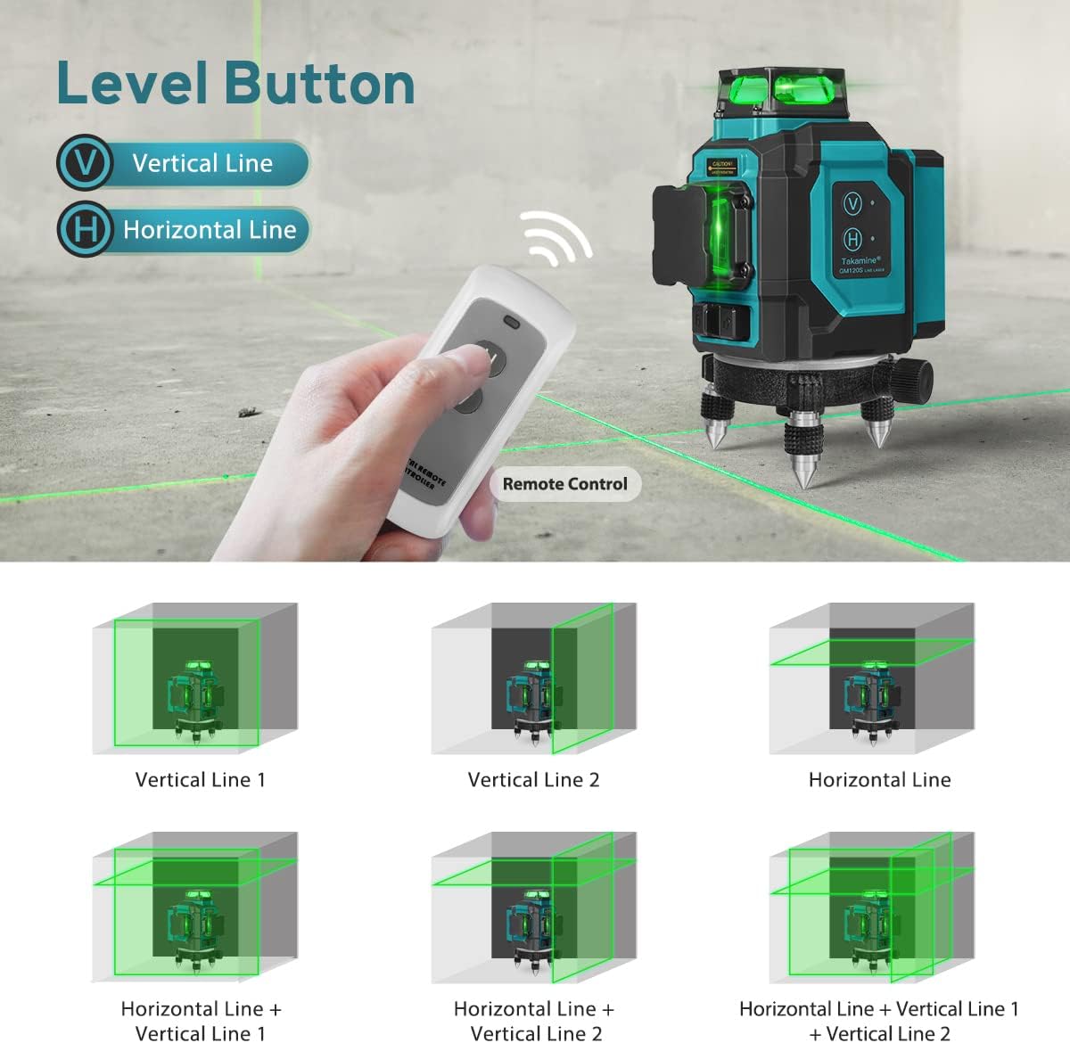 Pour 3x360 °   Niveau laser ve - Laser Level 3D Cross Line Self Leveling avis et prix