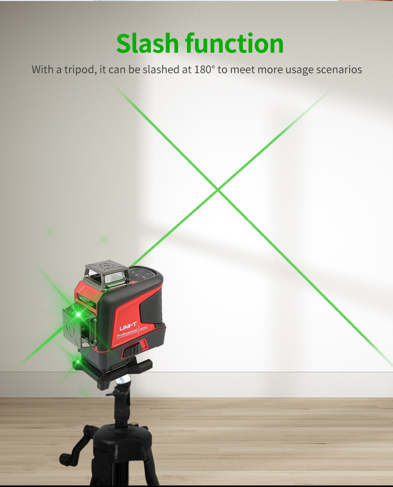 UNI-T niveau Laser 360 12 16 l - Green Beam Laser Level 12 Line avis et prix